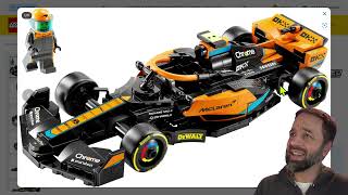 LEGO F1 car reveals! Senna's McLaren MP4/4, Mercedes W14, Speed Champions McLaren
