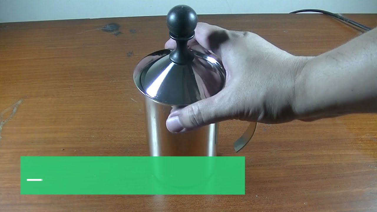 Milk Frother Manual Double Mesh 600 ML