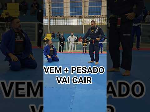 QUEDA RÁPIDA ENGANA TODOS #jiujitsu #bjj