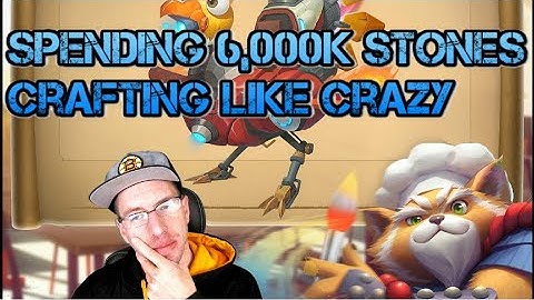 Spending 6,000k Alchemy Stones - Crafting Gold Cap Gear - Art of Conquest