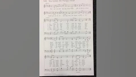 You Satisfy the Hungry Heart #940