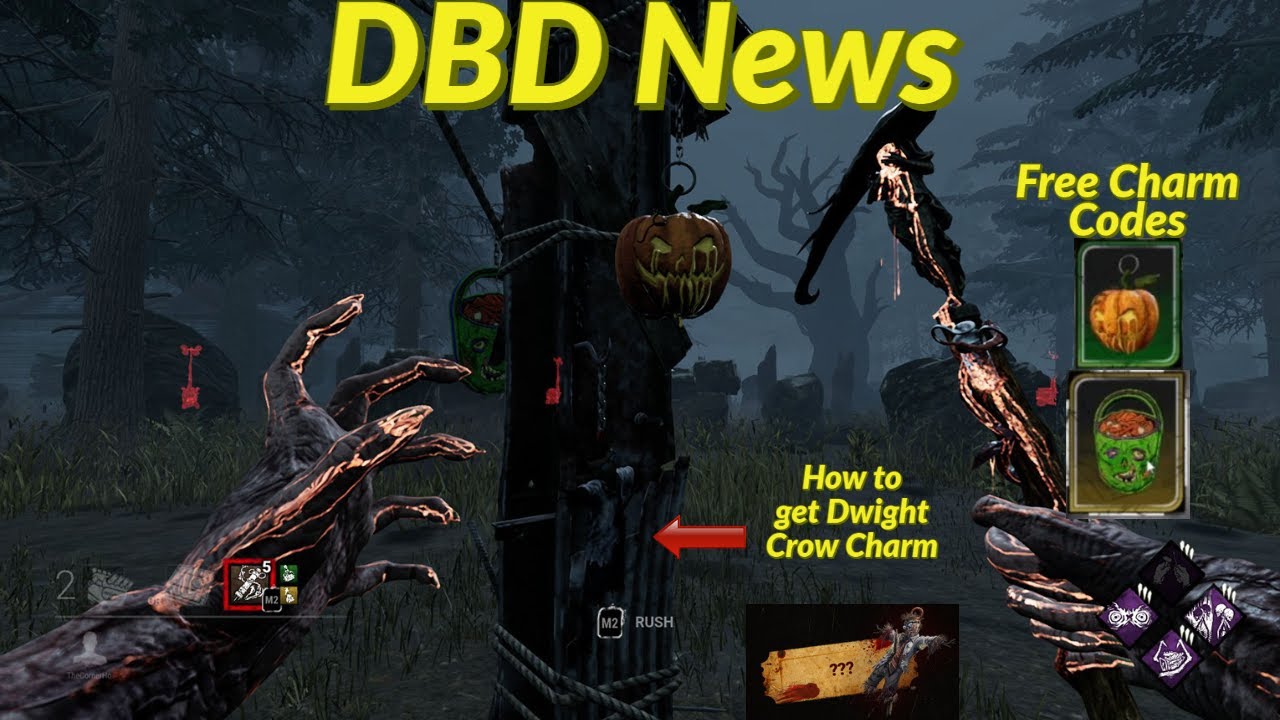 Free Charm Codes How To Get Dwight Crow Charm Dead By Daylight Youtube
