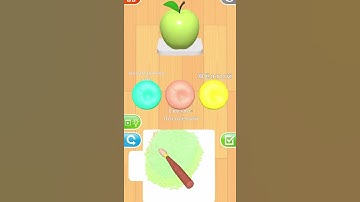 Coloring Match | picked the right color for the apple