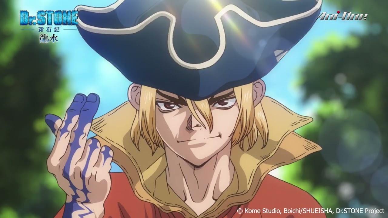 接續第三季 Dr Stone 新石紀 用科學航向未知新世界的 龍水 究竟是何許人也 電影神搜