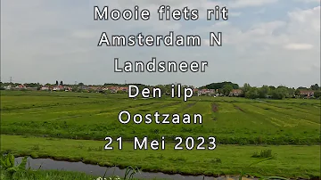 Nederland - fietsland. Mooie rit. Landsmeer, Den Ilp, De Haal, Oostzaan. Mei 2023.