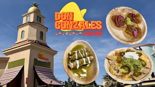 [4K] RESTAURANTE PARQUE WARNER DON GONZALES TAQUERIA