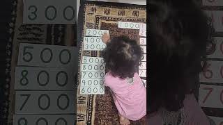 Montessori Decimal System : Card Layout #montessori #montessoriathome #montessoridirumah