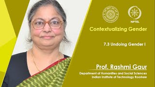 Lecture 33: Undoing Gender I