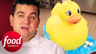 Feast Your Eyes On Buddy's Ginormous Rubber Ducky Cake! | Cake Boss