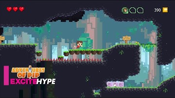 Adventures of Pip (Xbox One, PS4, Wii U, PC) - Gameplay