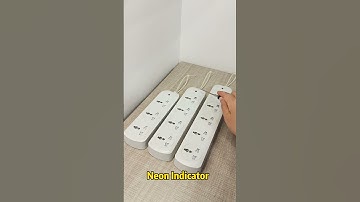 3 4 5 Gang Multi Extension Socket with Neon