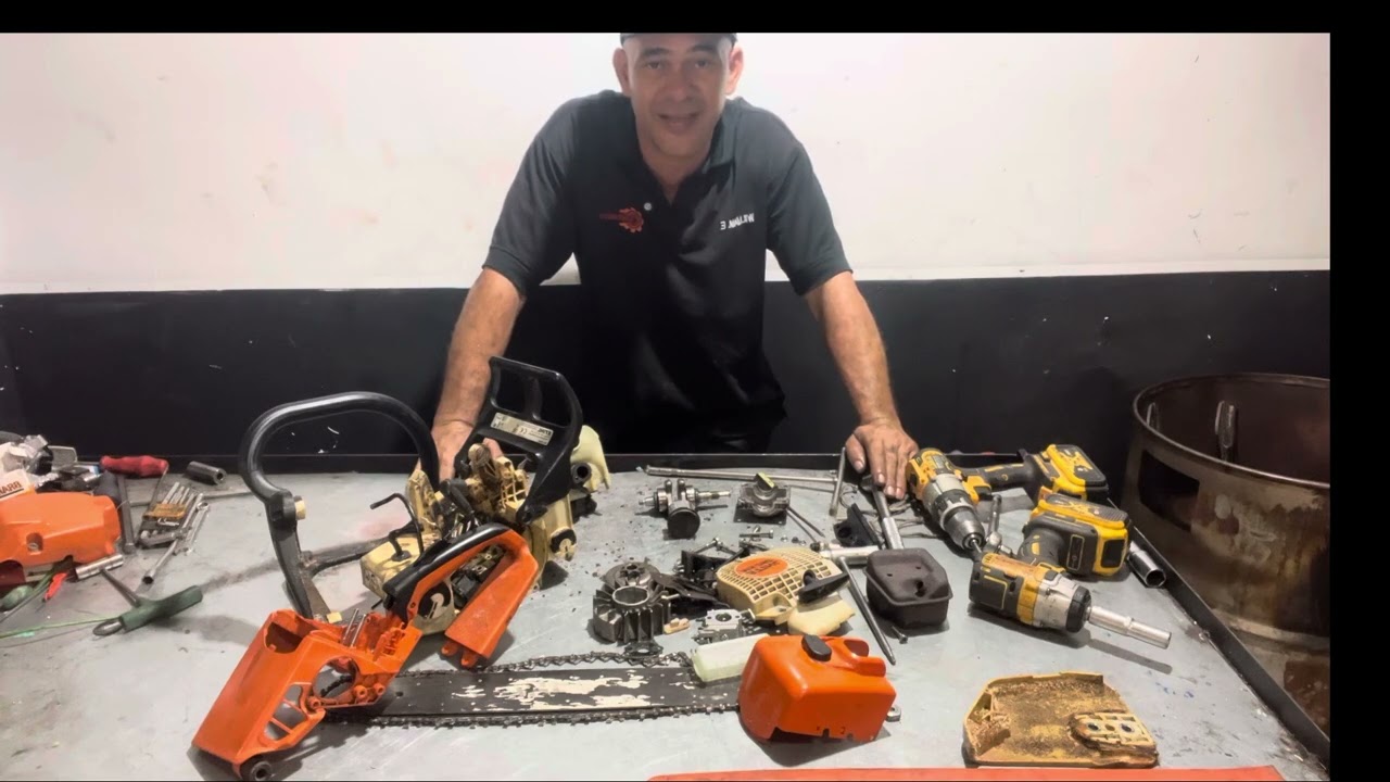 Como reparar una motosierra sthil ms 250
