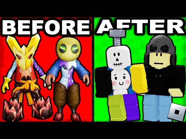 Tutorial on the smallest avatar on roblox