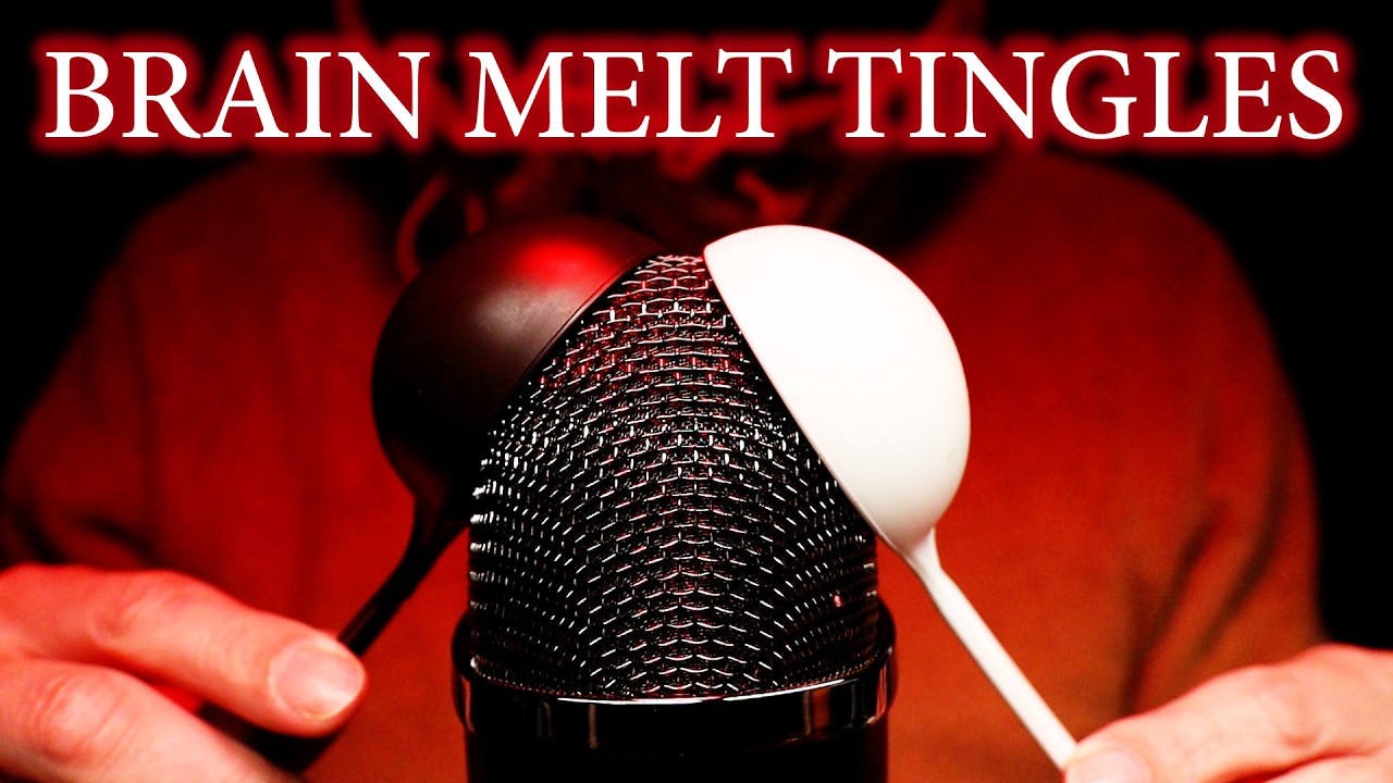 ASMR For Sleep 😴💤 30 Min Brain Melting Spoon Scratching & Sponge Cutting (No Talking)