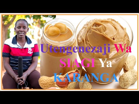 Video: Siagi Ya Karanga Ya DIY. Faida Na Madhara