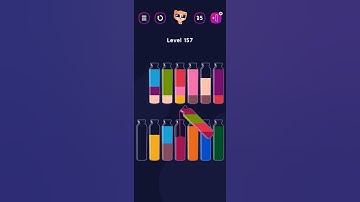 Get Color Bottle Game level 157 #shorts #pggaming