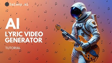 Turn ANY Song Into a Viral Hit! AI Lyric Video Generator on Galaxy.ai (Tutorial)