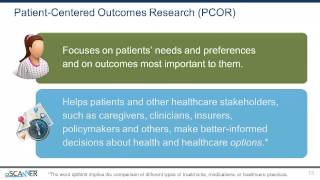 Module 2: Introduction to Patient-Centered Outcomes Research