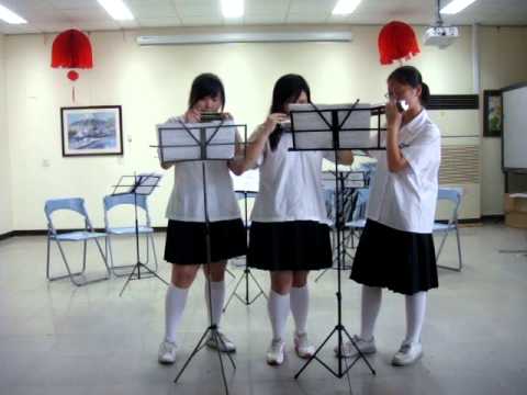 結縭涵冬 拾起初中拾起口琴演奏我們的珊珊- 三重奏 歌劇魅影