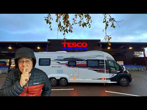Stealth Camping at Tesco