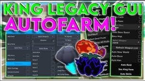 ⚡️Roblox King Legacy Script Hack New MODE Auto Farm, Max Stats, Free Devil Fruit, And More⚡️