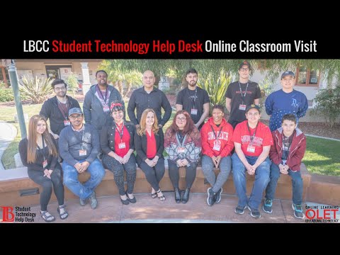 LBCC: Student Technology Help Desk - Online Classroom Visit