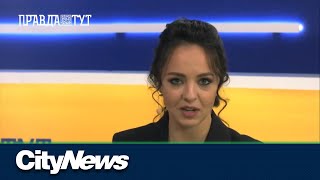 Ukrainian evacuee chases TV dream in Calgary