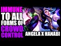 HANABI X ANGELA IS A PERFECT COMBO || MOBILE LEGENDS GAMEPLAY