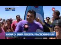 Canal 26 - Alvaro Paez hace surf en Santa Teresita