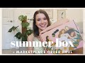 Women's Collective Box Unboxing! SUMMER 2021 + MARKETPLACE HAUL (plus discount codes!)