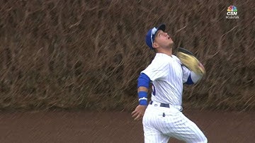 LAD@CHC: Almora Jr. makes an over-the-shoulder grab