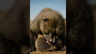 Famous Hedgehog’s Revenge 🦔🔥 — Bite the Spikes, Face the Pain  #rescue #animals #hedgehog Wealth