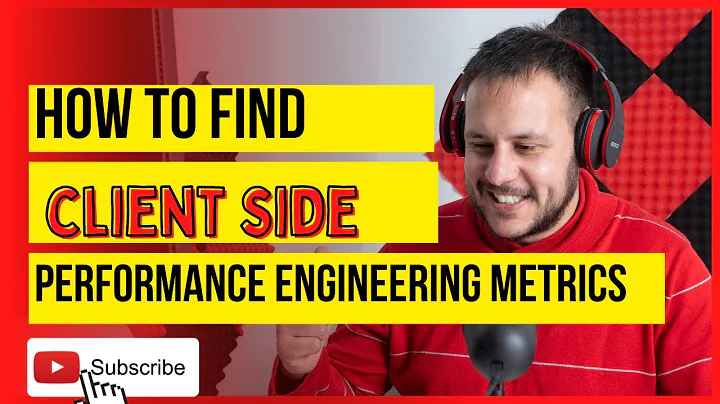 What are the Client side Performance testing metrics | Performance engineering Part 3