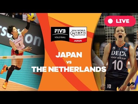 Netherlands V Japan 2016 Women S World Olympic Qualification Tournament