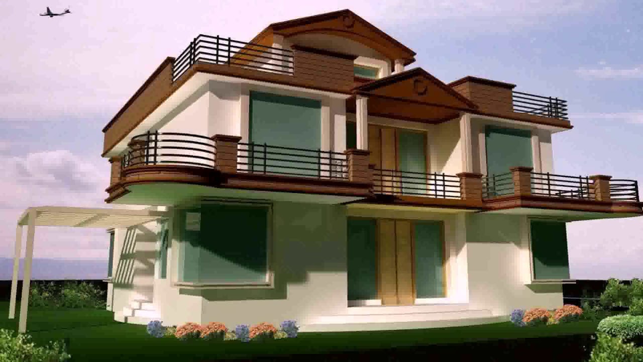 Modern House Balcony Railing Design - YouTube