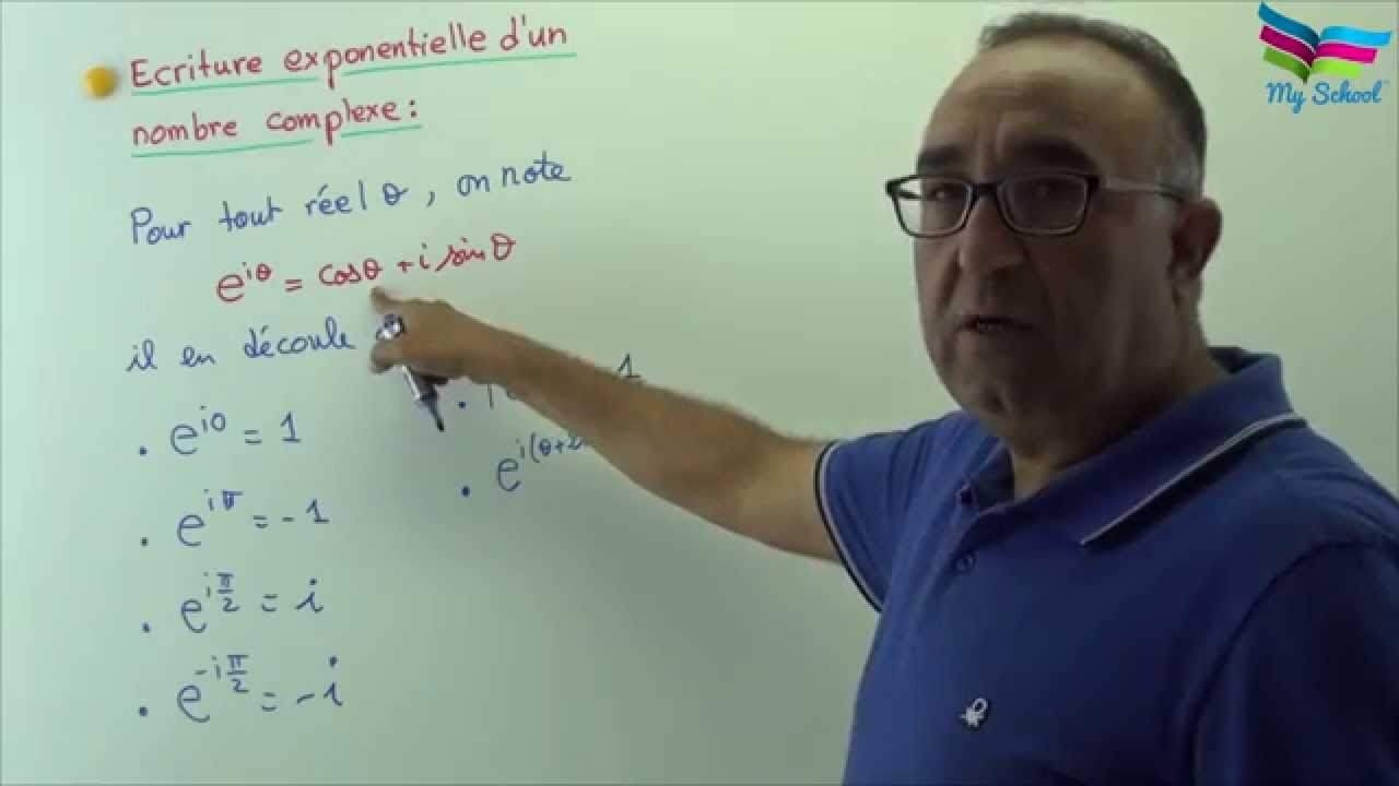 Ecriture exponentielle d'un nombre complexe