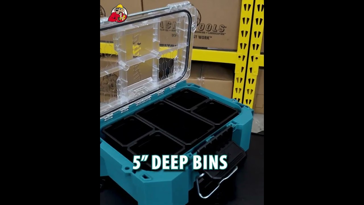 Makita MAKTRAK Deep Compact Organizer - YouTube