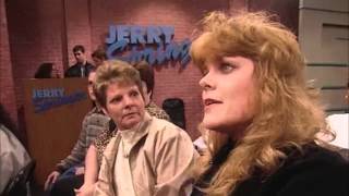 Ruby Wax talks to the Jerry Springer audience about fighting etiquette