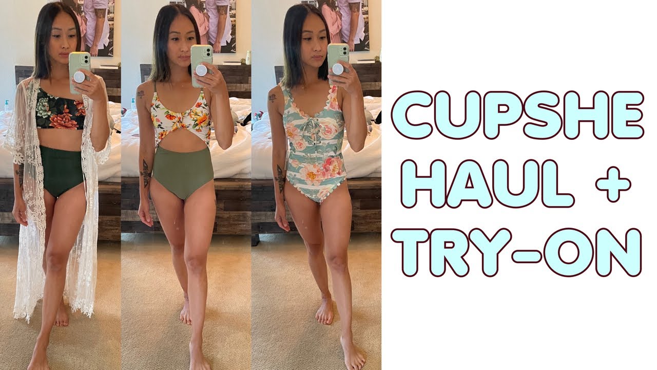 CUPSHE 2021 Swimwear Haul + TryOn! Worth Trying? Good Quality? YouTube