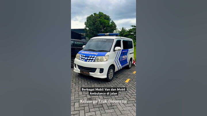 Deretan Jenis Mobil Van dan Mobil Ambulan mobil kecil di jalan 🚑🚓🚎🚌