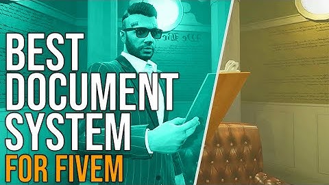 THE BEST IN GAME DOCUMENT SYSTEM ON FIVEM 2024 | PROJECT ROGUE 3.0 | https://discord.gg/projectrogue