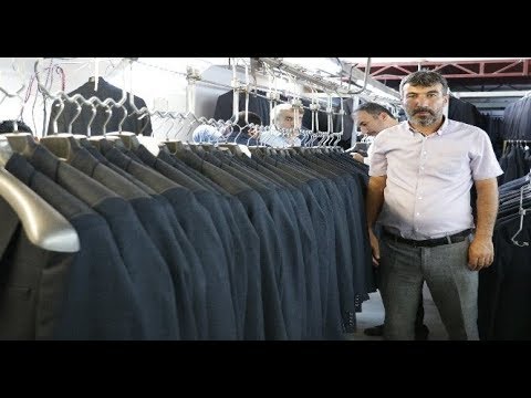 KAHRAMANMARAŞ’TAN KANADA’YA TAKIM ELBİSE İHRAÇ EDİYOR