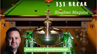 Stephen Maguire 2008 World Championship - Century break VS Neil Robertson - VINTAGE MAGS!!!
