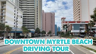 Downtown Myrtle Beach, South Carolina on a COMPLETELY EMPTY Day