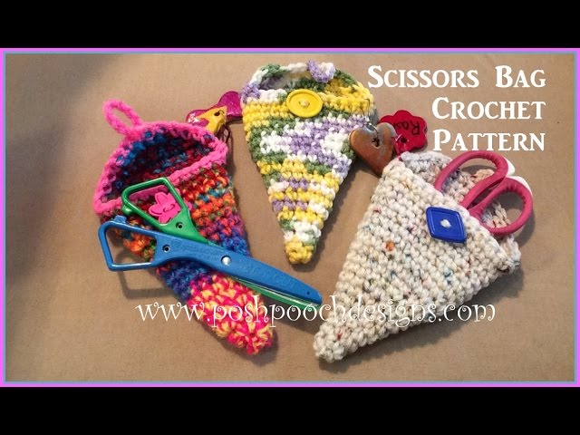 Scissors Bag Crochet Pattern 