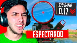 ESPECTÉ al PEOR JUGADOR de WARZONE y me quedé loco