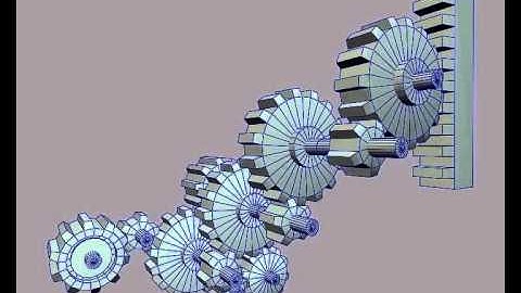 MAYA Gears Rigging : FridgeMonsters