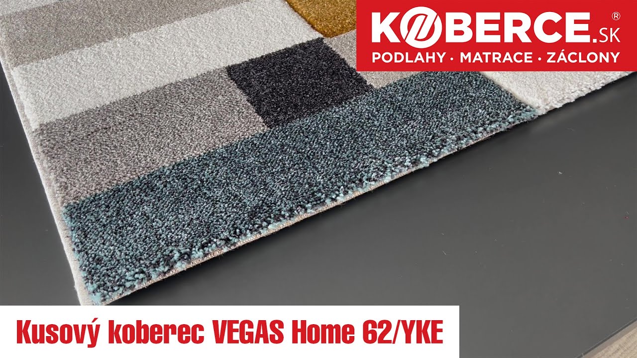 Kusový koberec VEGAS Home 62 YKE - YouTube