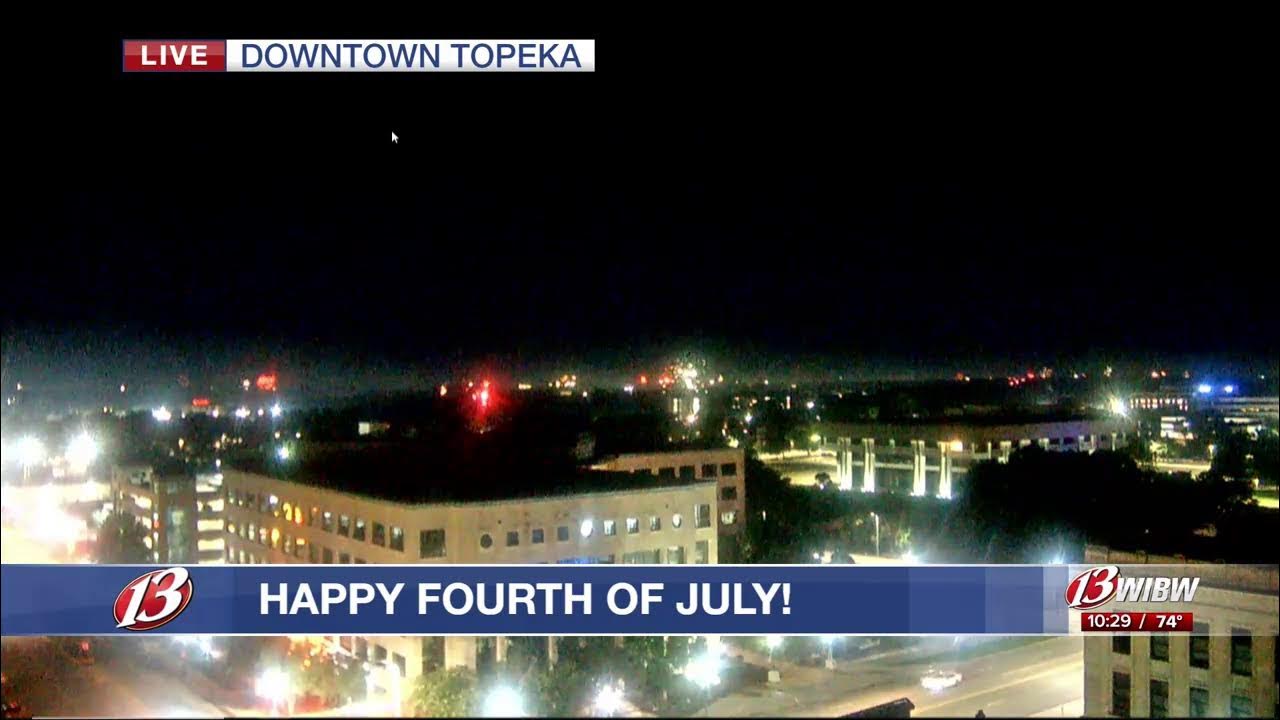 Spirit of Kansas Fireworks Show at Lake Shawnee YouTube