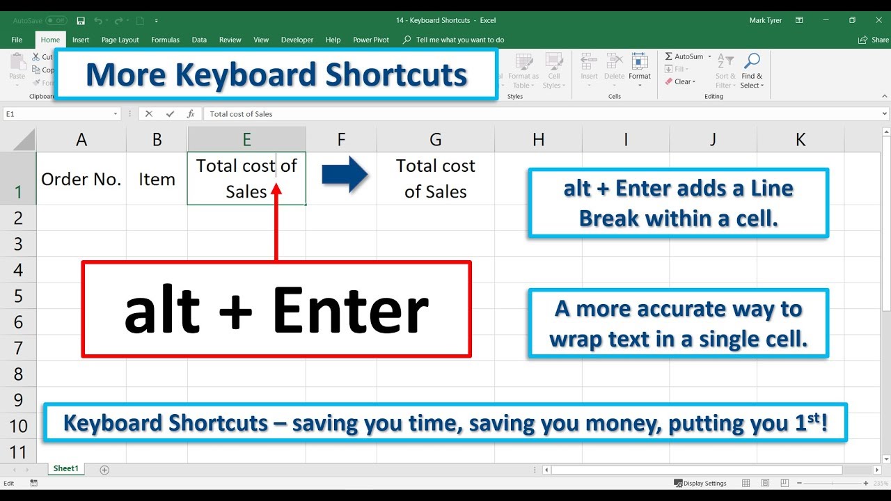 Alt excel